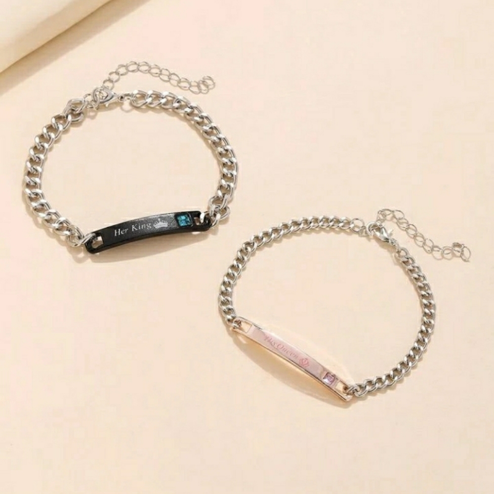 His & Hers Bracelets - Picture 2 of 2